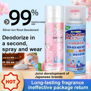 Shoe Deodorizer Magic Tool Shoe Deodorizer Spray For Athletic Sneakers And Socks Foot Odor Eliminator Spray Long Lasting Freshness Press Type Shoe Refresher Shoe Deodorizer Spray  Odor Eliminator Spray