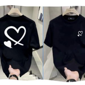 ✅ [Best Selling] 2025 summer seasonal oversize short t shirt new models suitable for men and women couples trendy brand by ins style wide and universal fit .C