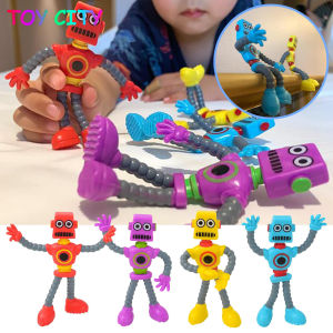 Creative Figets Toy Wire Robot Twisted and Deformed Ever-Changing Villain Doll Fun Decompression Tricky Children Toy
