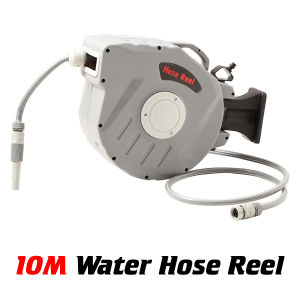 10M & 20M Wall Mounted Automatic Reel Retractable Water Hose Reel Auto Rewind Garden Wall Mounting Extension Roller