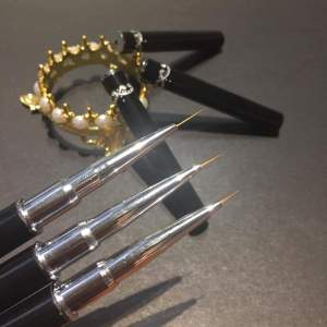 [HCM]Cọ Nét Cán Đá Cao Cấp 3 Size (5mm 9mm 11mm) - Cọ vẽ nail chuyên dụng (có bán từng chiếc)