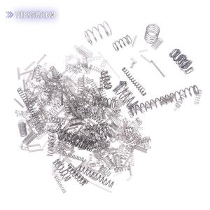 YINGRAN3 200Pcs Mixed Multi-size Mini Spring Parts Accessories Stainless Steel Compression Spring Ballpoint Pen Spring