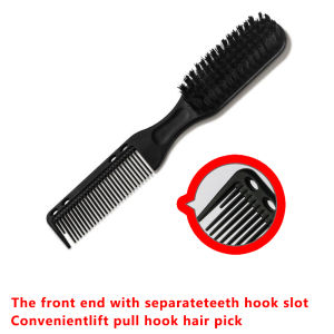 Double-sided Comb Brush Multifunctional Soft Bristle Cleaning Brush Small Beard Styling Shaving Brus