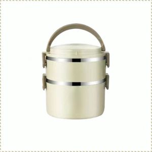 Stainless Steel Lunch Box Quickly Absorbs Moisture Dinner Bowl Microwaveable Invisible Fit