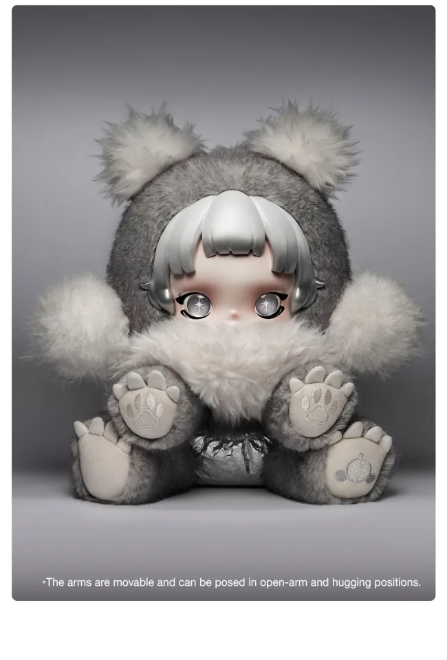 POP MART θ SKULLPANDA Punk Panda Plush Doll | Lazada Singapore