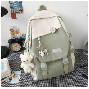 Kawaii Cute Backpack for Teen Girls Large Capacity Casual Travel Bag school backpack for girls