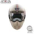 GILLE OP12 Venery BYGONE Convertible Full Face Type Single Visor Motorcycle Helmet. 