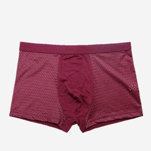 Celana Dalam Boxer Pria Ice Silk Cool Solid Color Men Underware CD25