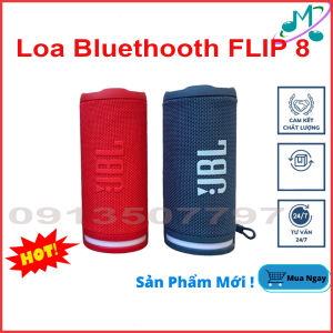 Loa Bluetooth J.B.L Flip 8 đèn leb bass mạnh âm thanh lớn Pin tới 6h