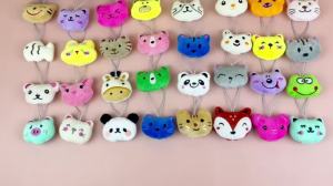 24-100PcsAnimal Plush Toys Set Cute Small Animal Stuffed Toy Keychain for Party Favors for Goody Bag Easter Egg Stuffers2026