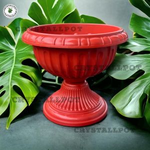 POT BUNGA TANAMAN PIALA JUARA PENDEK 38 CM - PIALA SHALLOM PENDEK