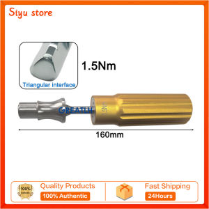 Torque Limiting Screwdriver Handle for Pet Orthopedic Locking Screw Handle AO Triangle Interface 1.5 4.0Nm Instruments