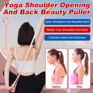 💕Open Shoulders and Beautiful Back💕Yoga Open Shoulders and Beautiful Back Puller Home Tension Rope Elastic Stretch瑜伽开肩美背拉力器