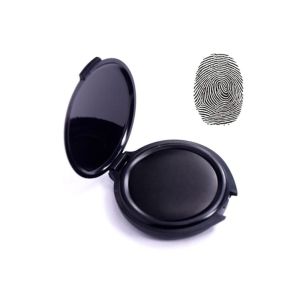 DUY26 Quick-drying Anti-Fake Clear Stamping Contract Finance Agreement Thumbprint Ink Pad Fingerprint Kit Mini Fingerprint Ink Pad Office Supplies