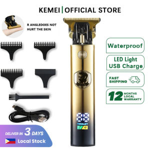 Kemei KM-817 Shaver For Men Rechargeable Electric Brand Shaving Razor Anti-Metal Reciprocating Shave Head Machine