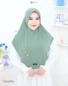 Daffi Hijab Natusha Terbaru 2023 Hijab Ory Simple Jersey Perfume Premium Kekinian