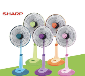 ชาร์ป(SHARP) พัดลมสไลด์ รุ่น PJ-SL181 ขนาด 18 นิ้ว คละสี