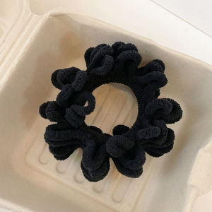 Soft Scrunchies Large Hair Rope Elastic Rubber Hair Ties Fashion Ponytail Holder for Girls Women