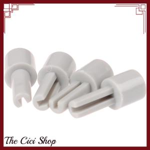 [The Cici Shop] 2/4pcs Mixer Potentiometer Lengthening Shaft Grey Plastic Extension Shaft