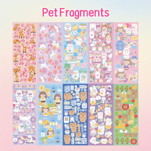 Mamibayi 10pcs Diy Sticker Gooka Jurnal Sticker Kartun Lucu