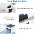 SKYSHIU Original Mini Air Cooler Portable Air Conditioner  Cooler Electric Fan For Small Room. 