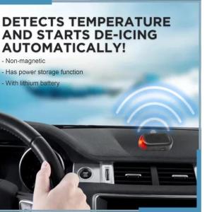 2Pieces Antifrost Gadgets Frost Prevention Tool for Fast Defrosting and Snow Removal on Car Window Rapid Window Clearing