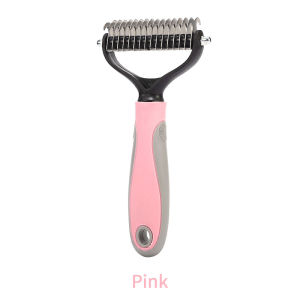 Sentexin Dog Cat Hair Removal Comb Cats Brush Grooming Tool Puppy Hair Shedding Trimmer Combs Pet Fur Trimming Dematting Deshedding Brush