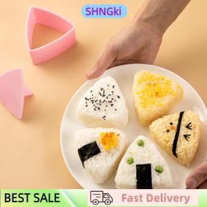 SHNGki Sushi Mold Onigiri Rice Ball Food Press Triangular Sushi Maker Mold Sushi Kit
