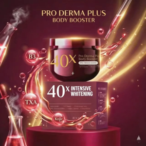 Jennie Moon Pro Derma Plus Body Booster 40X Whitening Formula with Niacinamide Alpha Arbutin and TXA 250g
