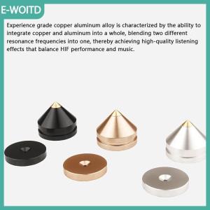 【E-WOITD】 1 bộ loa Loa gai đứng Chân loa âm thanh bộ phận Sửa Chữa Bàn xoay đứng giảm xóc Pin móng tay và miếng đệm