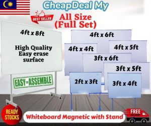 Whiteboard Cheap Deal 4x6 Whiteboard Magnetic With Stand school office home