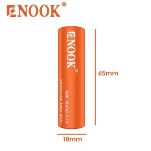 / 100% Authentic Enook lithium battery 18650 6800mAh 3.7v 45A