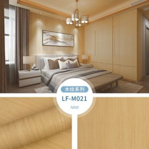 Wallpaper Dinding Motif Kayu Serat Halus Panjang 8 Meter X 45 Cm