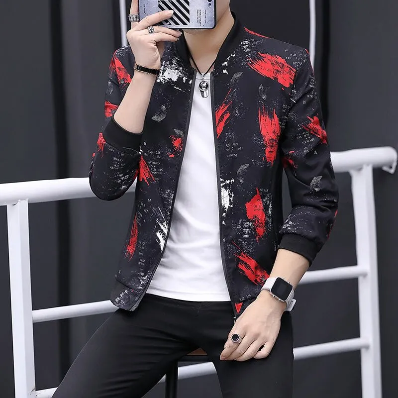 HY Jacket Men Windbreaker 2021 Spring Autumn Fashion Jacket Men's