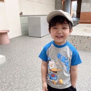 Kaos Anak Cowok Motif Donald Duck Blue LBT381