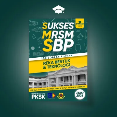 EDISI 2026 - SUKSES MRSM SBP - BUNDLE SET DARJAH 6 BUKU LATIHAN KEMASUKAN MRSM SBP TINGKATAN 1 TINGKATAN 3 PKSK UKKM