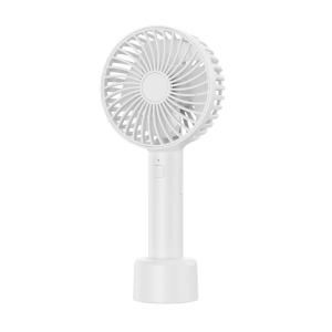Handheld Fan 1200mAh Portable USB Rechargeable Desk Fan with Base for Indoor Outdoor Travel Student Cooling Gadget