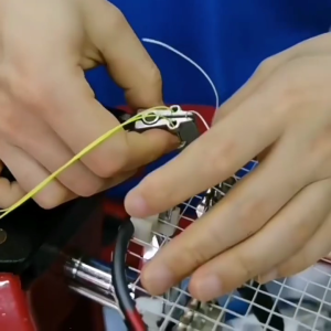 Dụng cụ Khởi động Vợt Tennis với 3 lò xo để dễ dàng xử lý quần vợt cầu lông VỢT CẦU LÔNG xâu chuỗi kẹp cố định đầu rộng