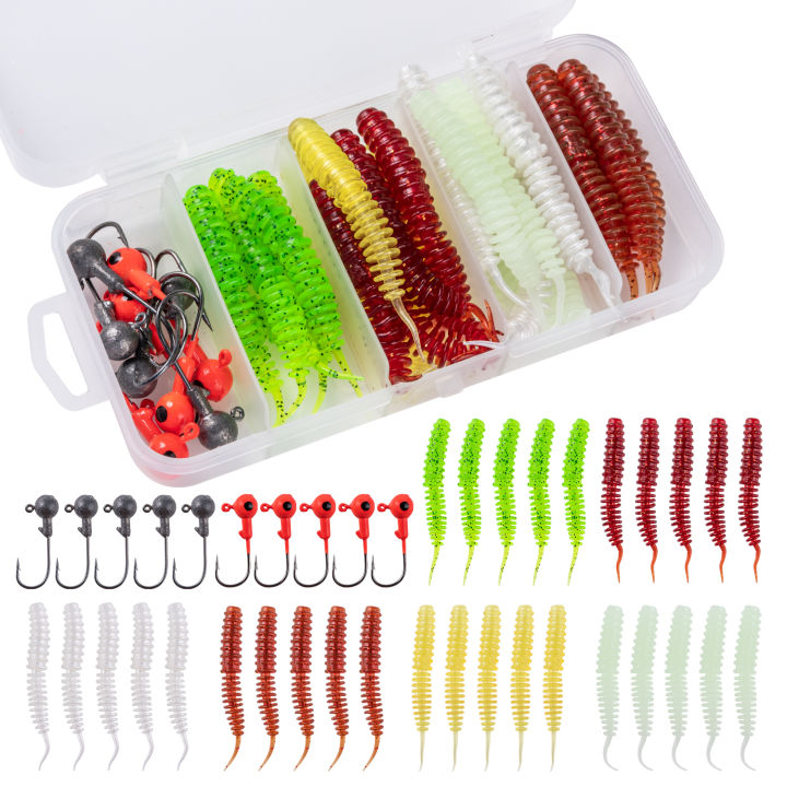Crappie Jigs Lepai 15 Pieces Swimbait Jig Head Lead Jig Head Bait