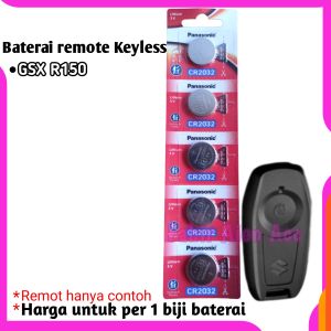 Baterai remot motor GSX R150 Batre remot keyless GSX R150 Original