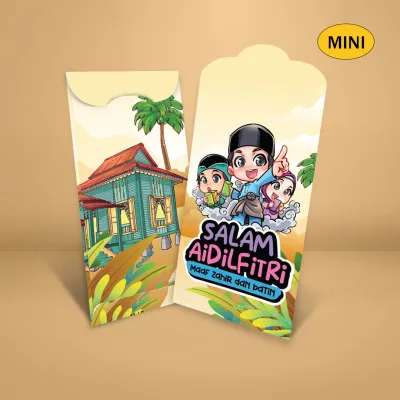 Mini Raya Money Envelopes (1 Pack Contains 10 Pcs)