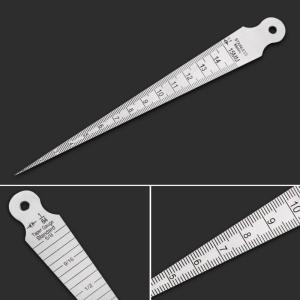 Xách tay côn Gage độ chính xác cao thép không gỉ Wedge feeler lỗ Máy đo độ dốc thước đo Công cụ Đo công cụ đa năng