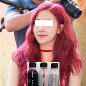(FREE bleach set) Direct Hair Color Kit (10minutes )100ml+Free Bleach&Peroxide(100ml) hair dye rambut hair dye permanent dye Muslim friendly hair ash grey rose gold pink purple violet ash purpleorangeyellow ash brown ash milk tea