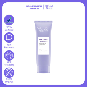 WARDAH RENEW YOU NMF AMINO + CERAMIDE REJUVENATING GEL TO FOAM CLEANSER 100ML | SABUN CUCI MUKA