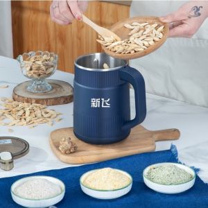 SG-Stock Portable Electric Grinder Medicine Blender Spice Coffee Grinding Machine Small Ultra-Fine Grain Crushing Grind
