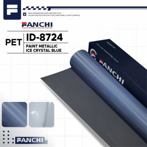 ROLL 152Cm Sticker FANCHI ID-8724 PET Paint Metallic Ice Crystal / ROLL