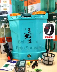 *110 PSI* SULTAN SPRAYER 16 Liter Sprayer Elektrik Tangki Semprot Elektrik Kencang ekabut e-kabut Alat Semprot Pertanian Alat Semprot Pertanian bunuh hama disinfektan otomatis 2in1 manual mesin semprot cba swan dgw top agri 16 liter