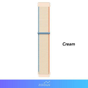 【𝟐𝟎+ 𝐂𝐨𝐥𝐨𝐫𝐬】Garmin Venu SQ Venu/SQ/SQ Music/2/2 Plus 20mm Watch Strap Nylon Woven Velcro Band Loop Wristband