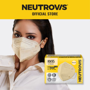 Neutrovis KN95 Face Respirator 20s - Buttermilk