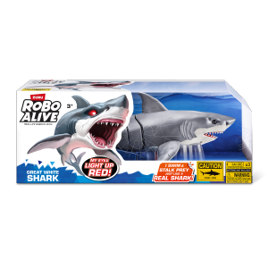Robo Alive Great White Shark Series 1 by Zuru